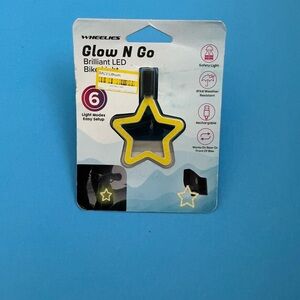 Glow N Go Brilliant LED Bike Light - Yellow